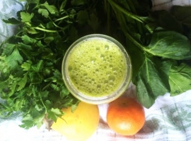 Green smoothie — my healthy breakfast